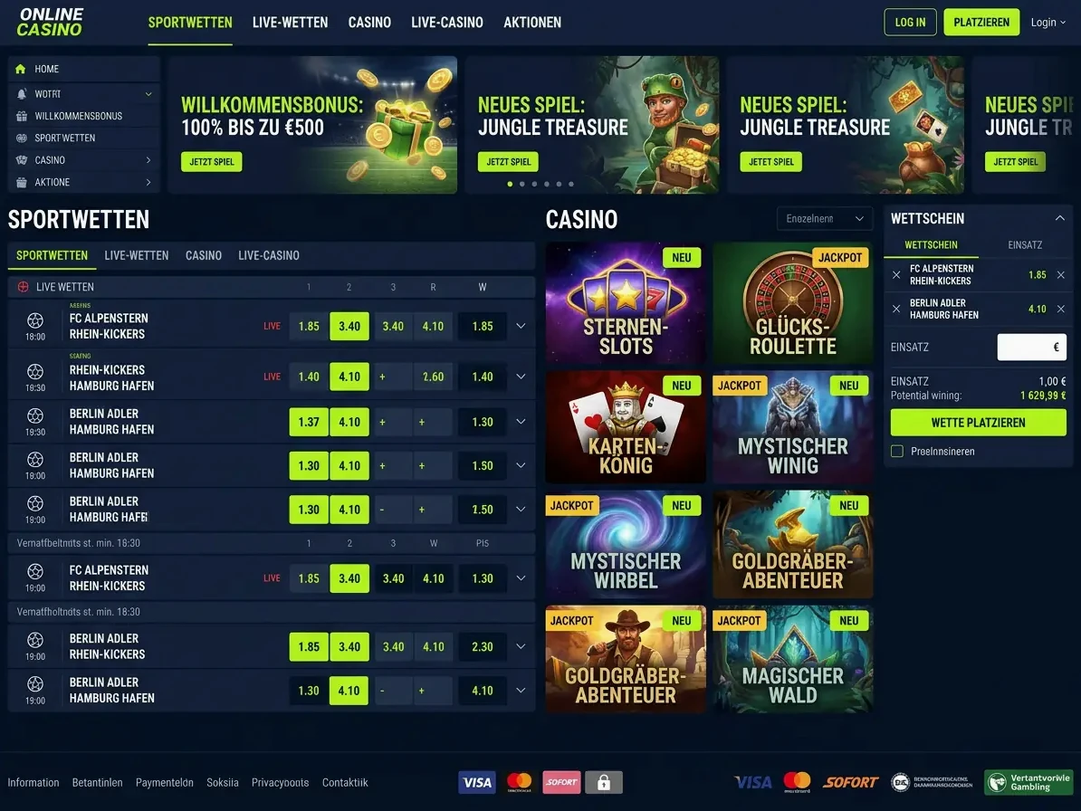 Refuel — Spiele und Quoten